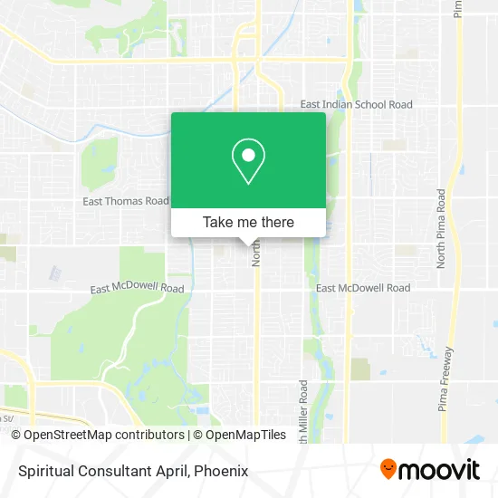 Spiritual Consultant April map