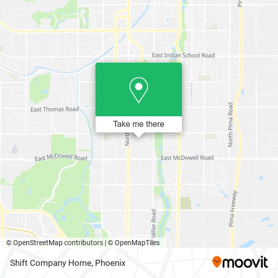 Shift Company Home map