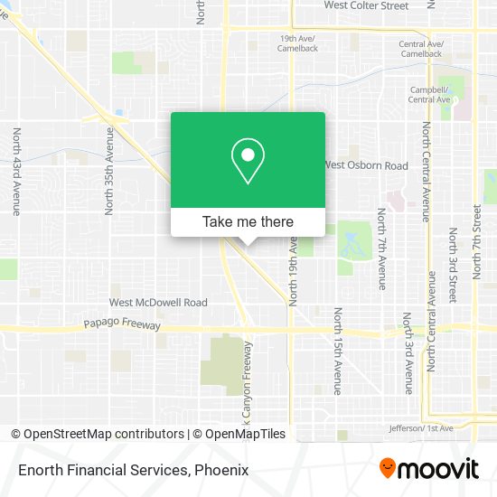 Enorth Financial Services map