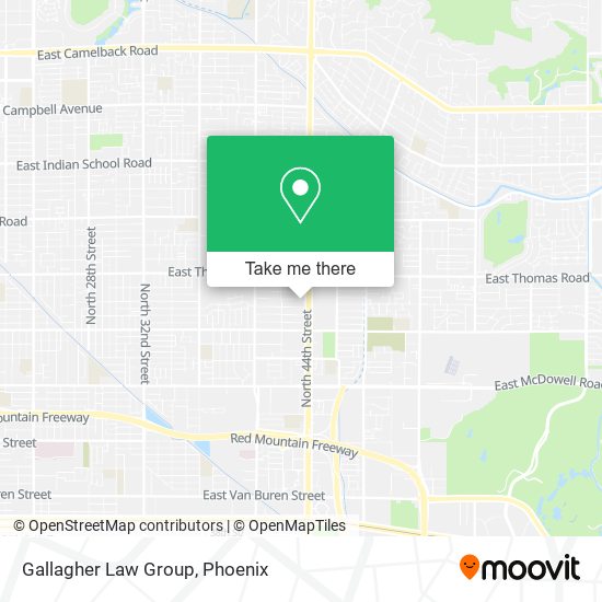 Mapa de Gallagher Law Group