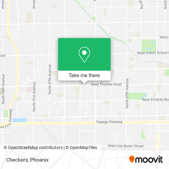 Checkers map