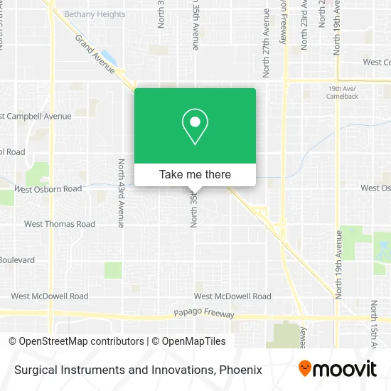 Surgical Instruments and Innovations map