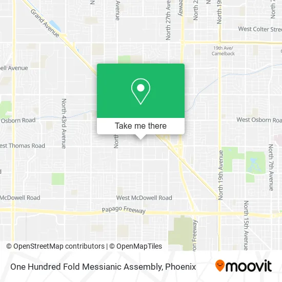 One Hundred Fold Messianic Assembly map