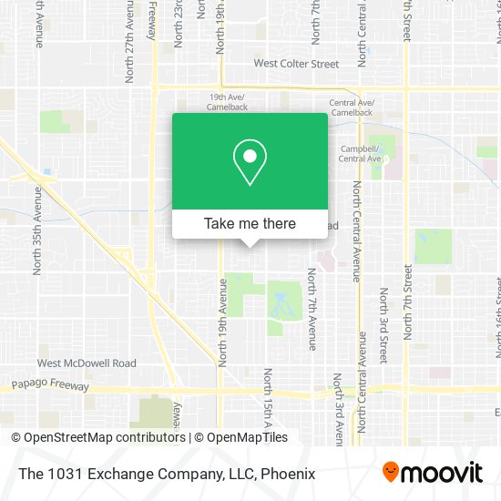 Mapa de The 1031 Exchange Company, LLC