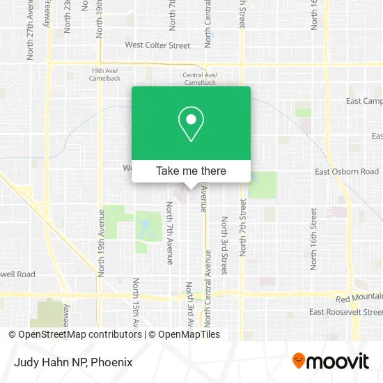 Judy Hahn NP map