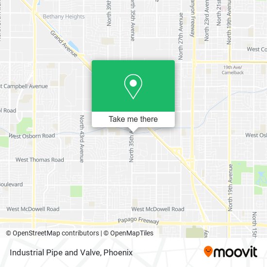 Industrial Pipe and Valve map