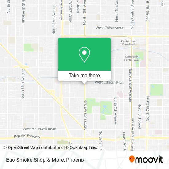 Mapa de Eao Smoke Shop & More