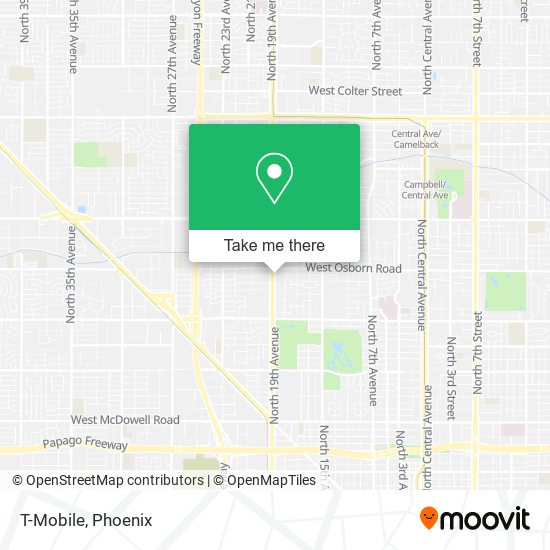 T-Mobile map