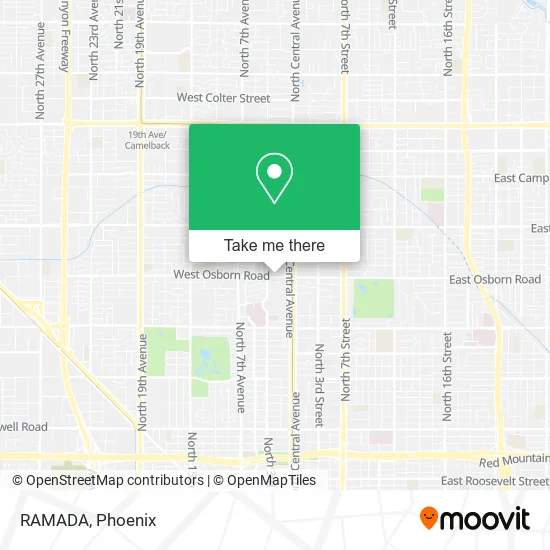 RAMADA map