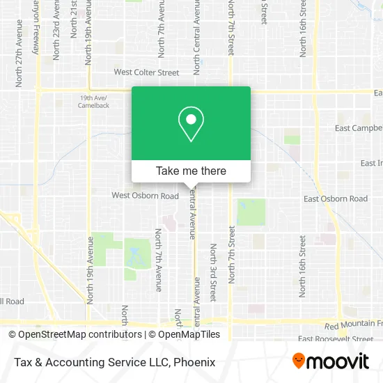 Tax & Accounting Service LLC map