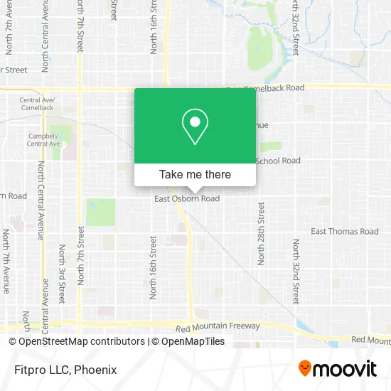 Fitpro LLC map