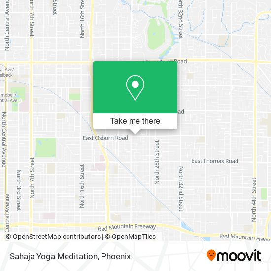 Sahaja Yoga Meditation map
