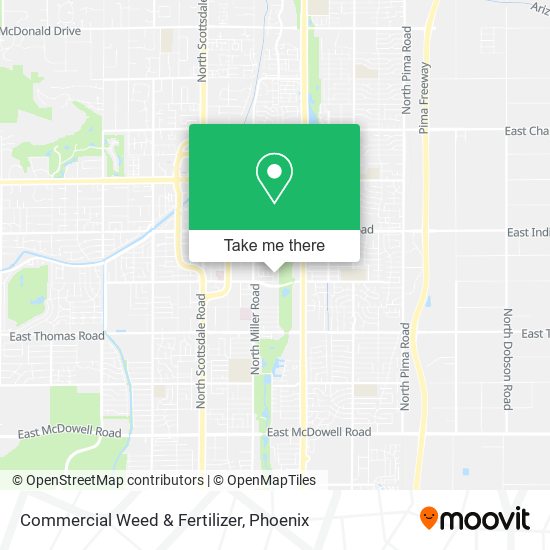 Commercial Weed & Fertilizer map