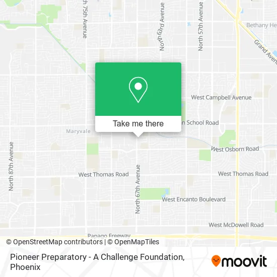 Pioneer Preparatory - A Challenge Foundation map