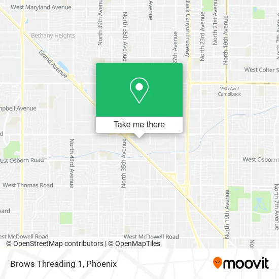 Mapa de Brows Threading 1