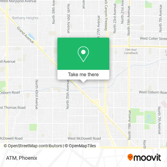 ATM map