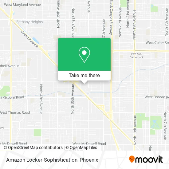 Amazon Locker-Sophistication map