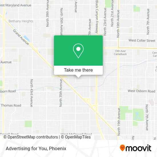 Advertising for You map