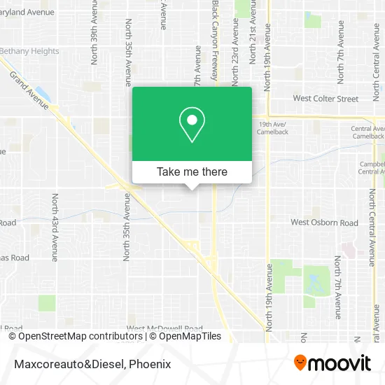 Mapa de Maxcoreauto&Diesel