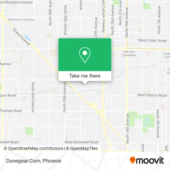 Dunegear.Com map