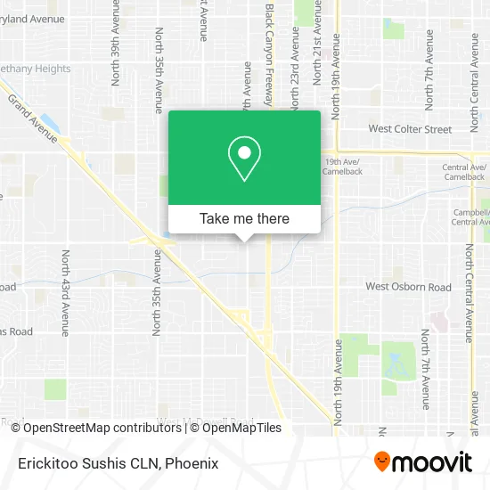 Erickitoo Sushis CLN map