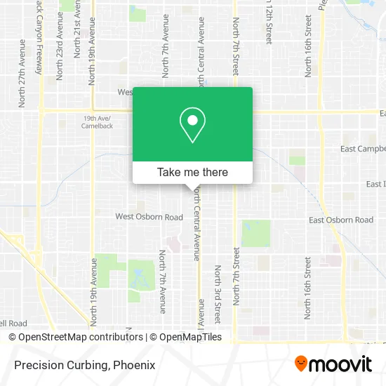 Precision Curbing map