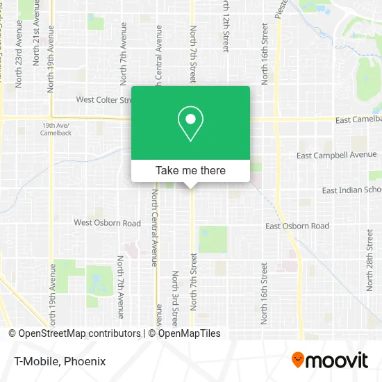 T-Mobile map