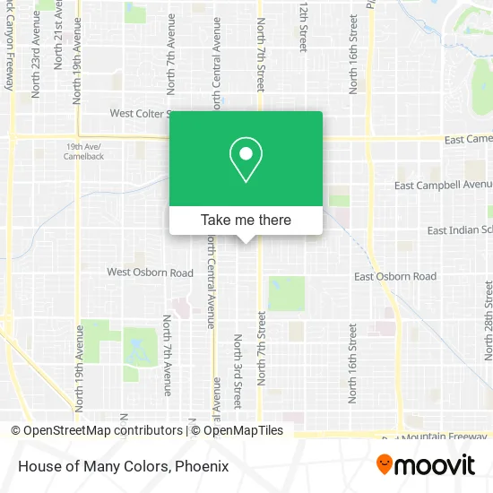Mapa de House of Many Colors