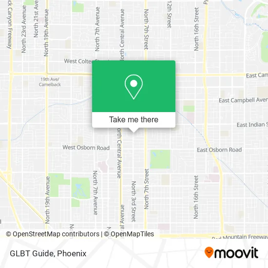 GLBT Guide map