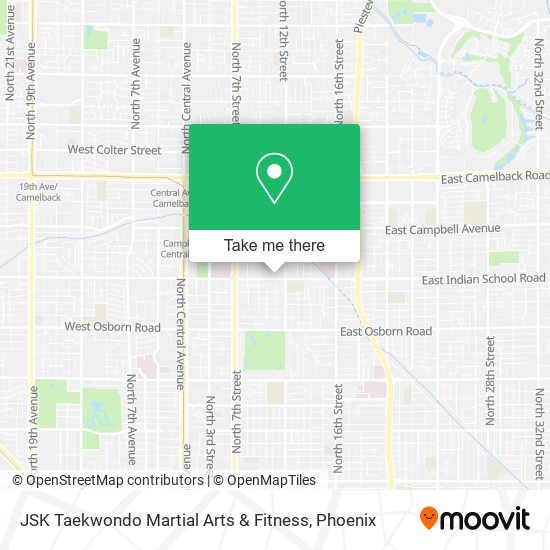 JSK Taekwondo Martial Arts & Fitness map