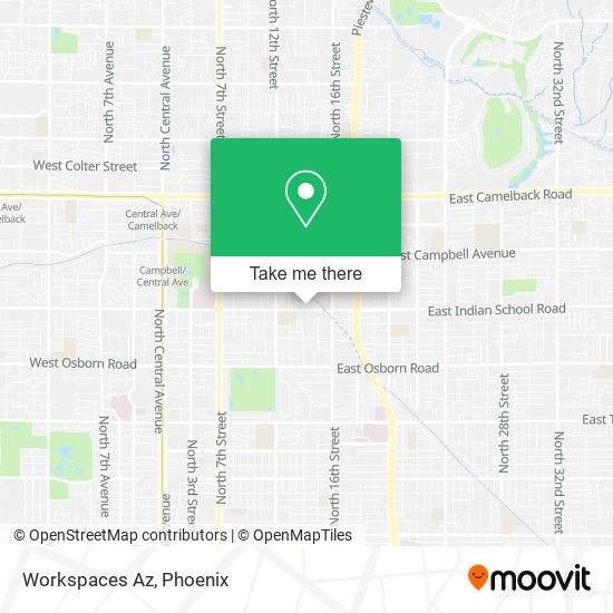 Workspaces Az map