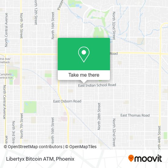 Libertyx Bitcoin ATM map