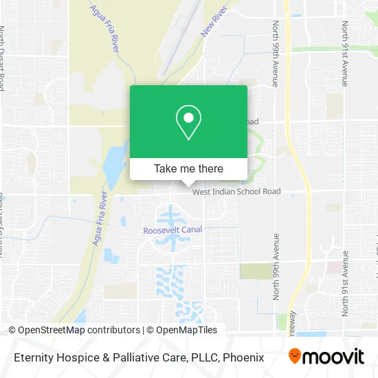 Eternity Hospice & Palliative Care, PLLC map