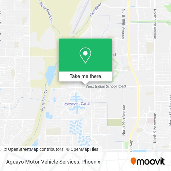 Mapa de Aguayo Motor Vehicle Services