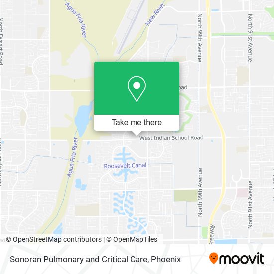 Sonoran Pulmonary and Critical Care map