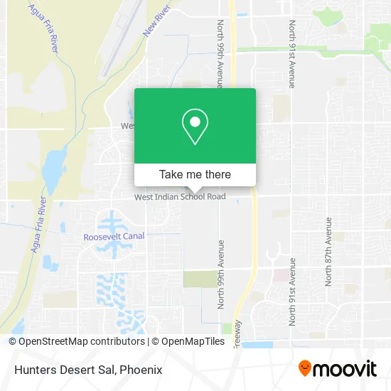 Mapa de Hunters Desert Sal