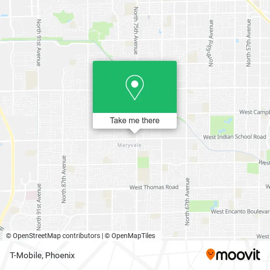 T-Mobile map