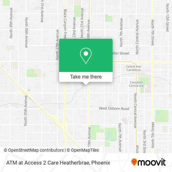 Mapa de ATM at Access 2 Care Heatherbrae