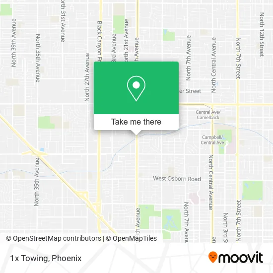 1x Towing map