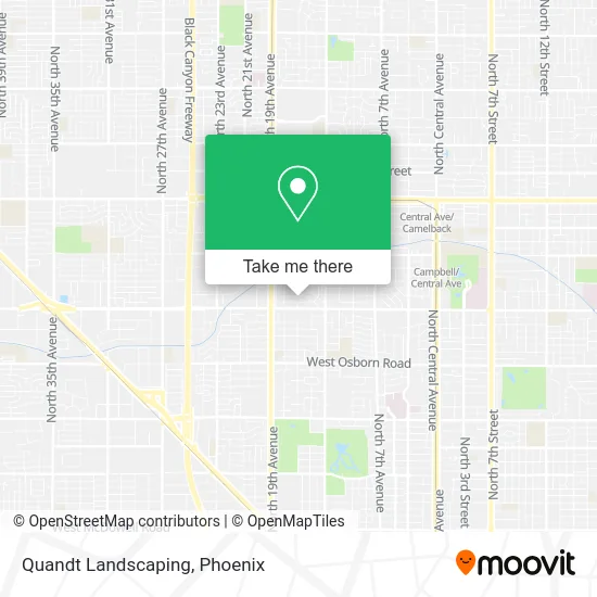 Quandt Landscaping map