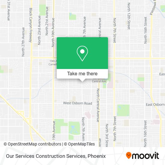 Mapa de Our Services Construction Services