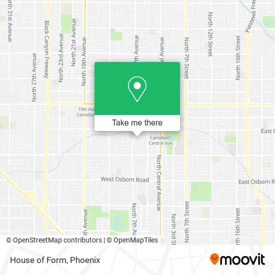 House of Form map