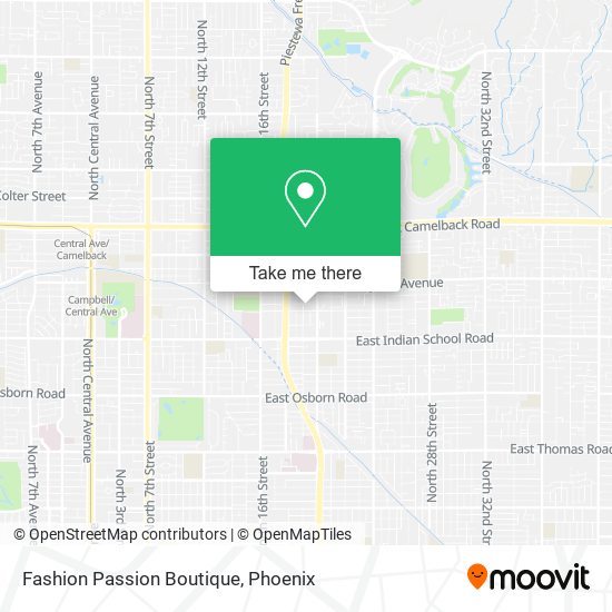 Fashion Passion Boutique map