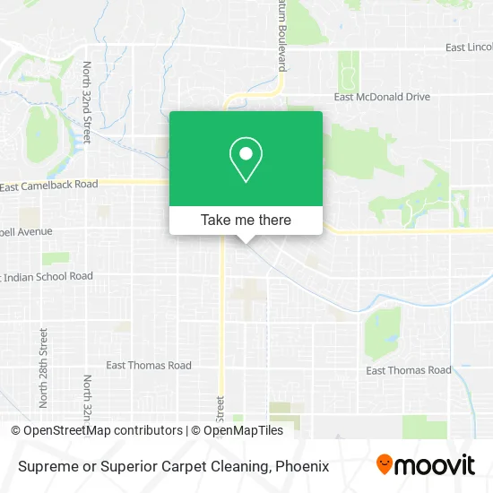 Mapa de Supreme or Superior Carpet Cleaning