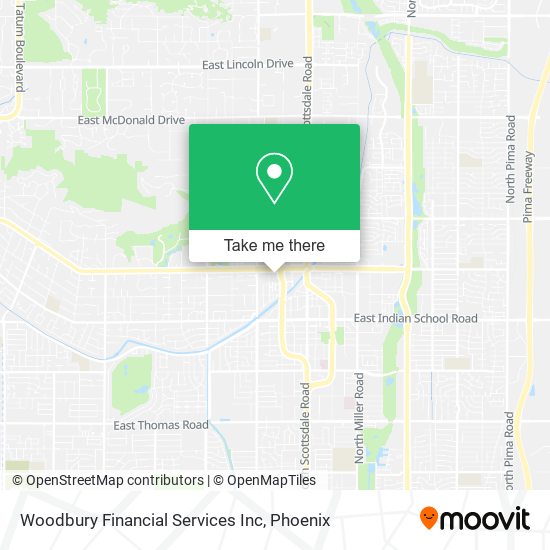 Woodbury Financial Services Inc map
