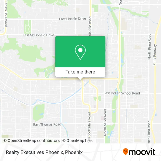 Realty Executives Phoenix map
