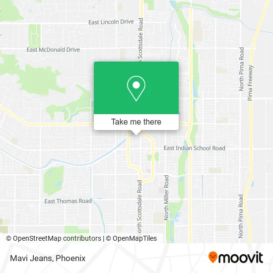 Mavi Jeans map