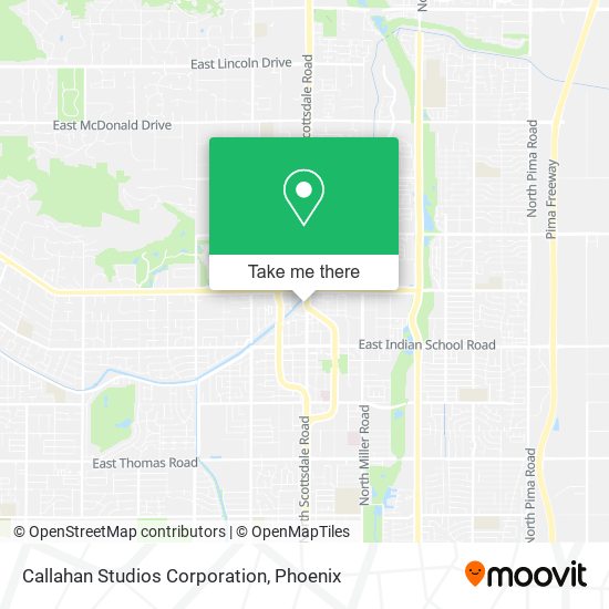 Callahan Studios Corporation map