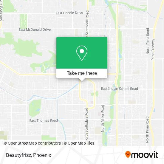 Beautyfrizz map