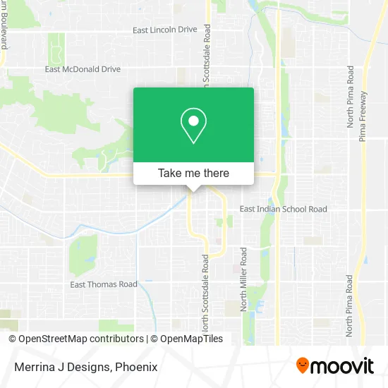 Merrina J Designs map